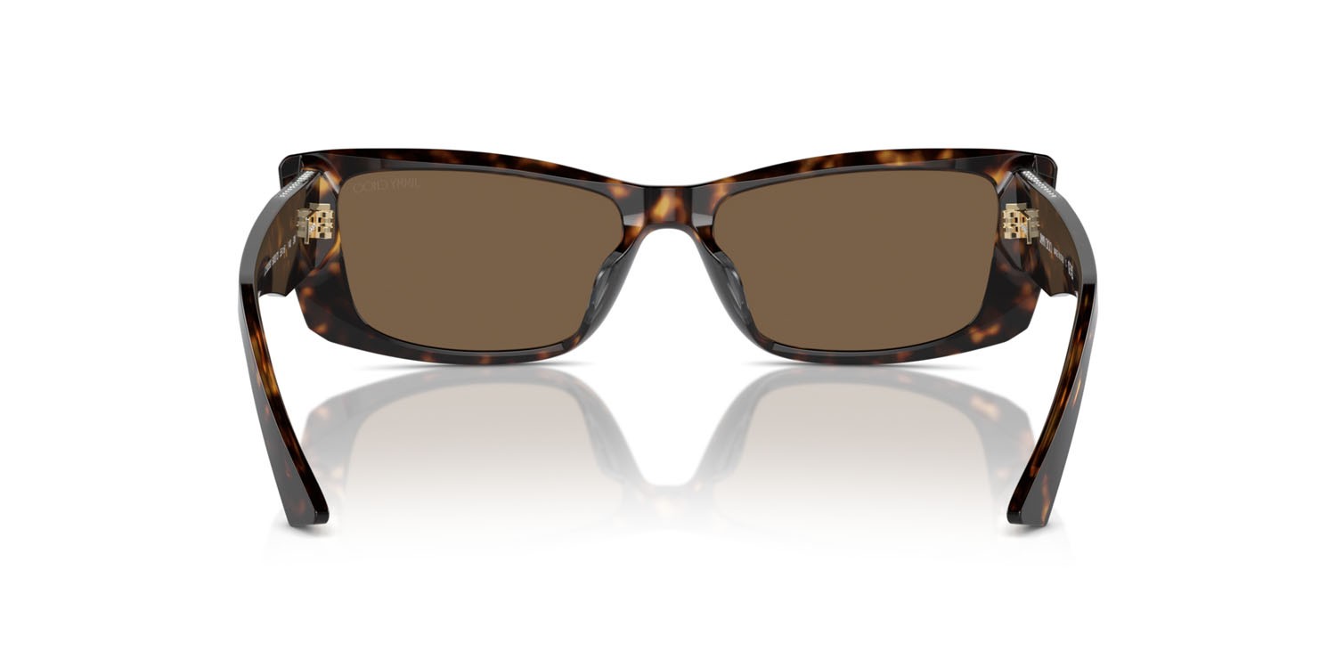 Sunglasses Jimmy Choo JC 5002BU (500273) color havana shape square lenses marrone scuro