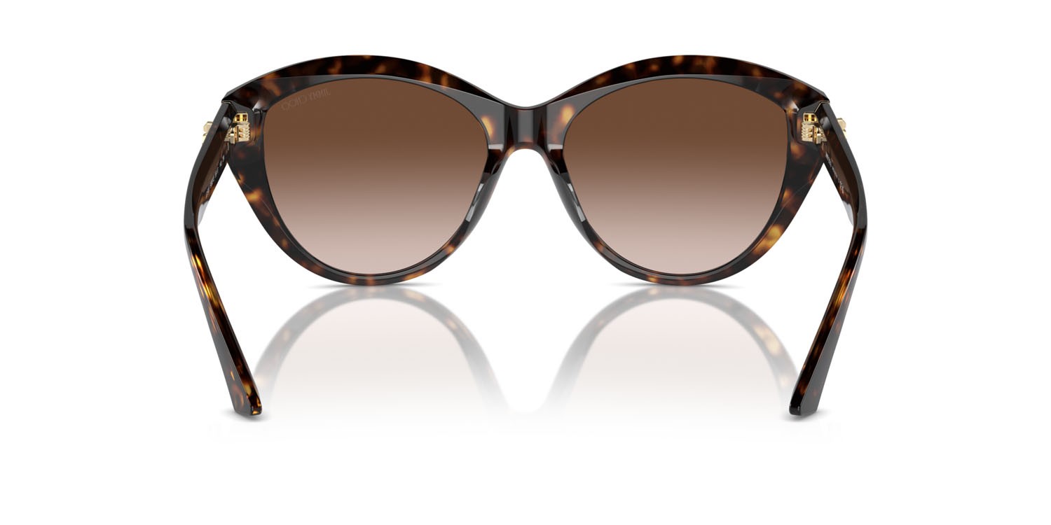 Occhiali da sole Jimmy Choo JC 5007 (500213) colore havana forma pantos lenti marrone sfumato