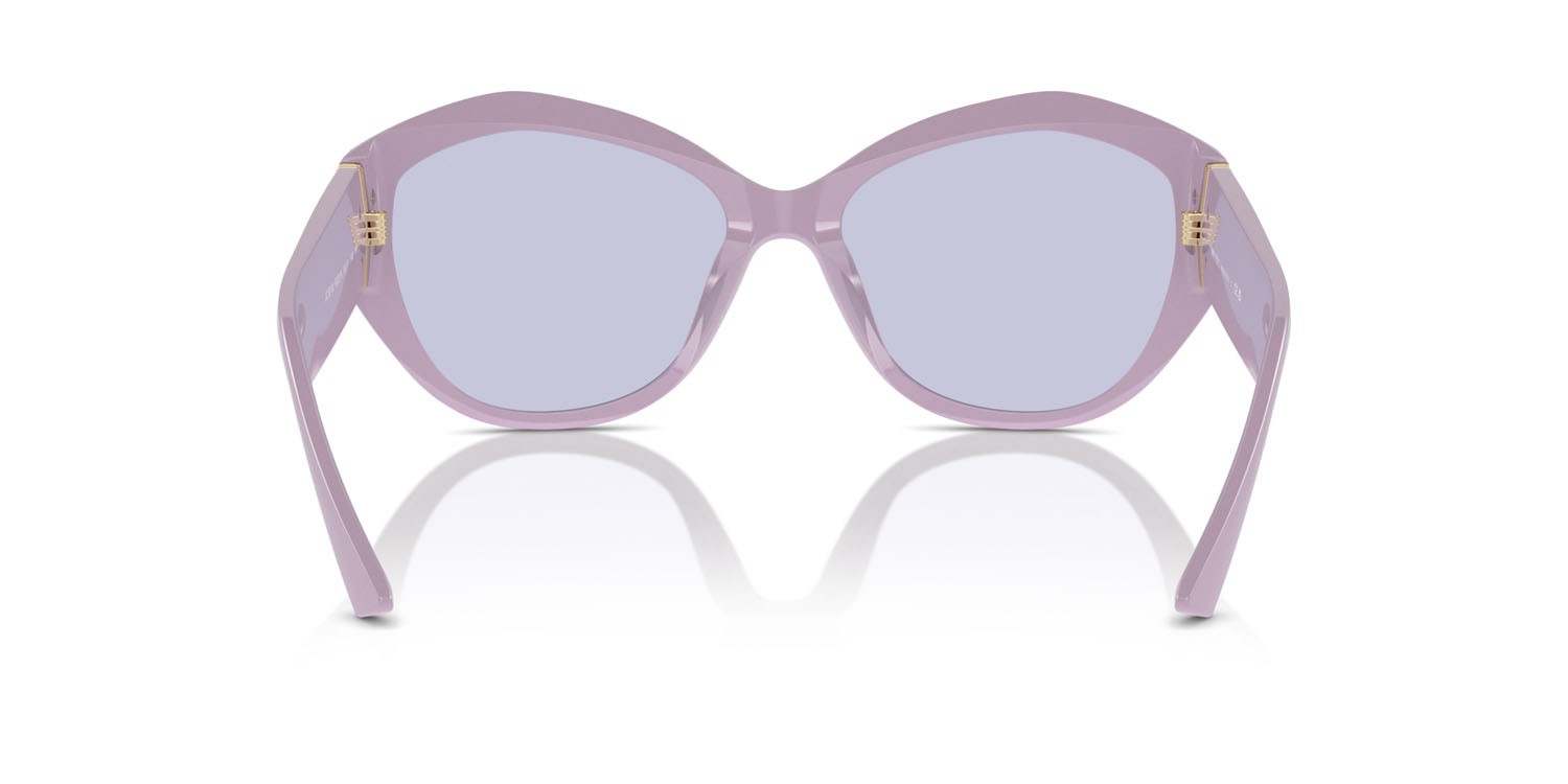 Occhiali da sole Jimmy Choo JC 5013U (50221A) colore viola forma farfalla lenti lilla