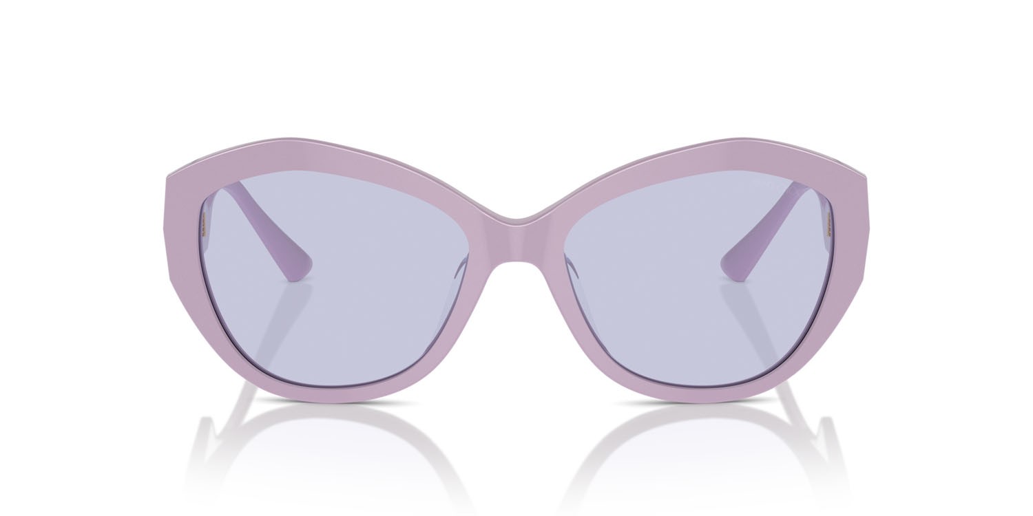 Occhiali da sole Jimmy Choo JC 5013U (50221A) colore viola forma farfalla lenti lilla