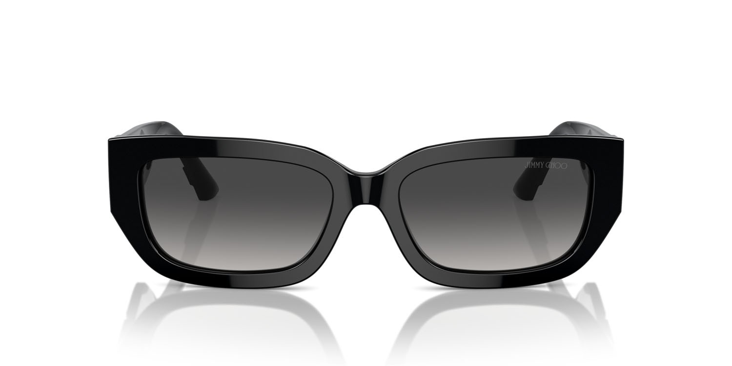 Occhiali da sole Jimmy Choo JC 5017 (50008G) colore nero forma quadrato lenti sfumato grigio