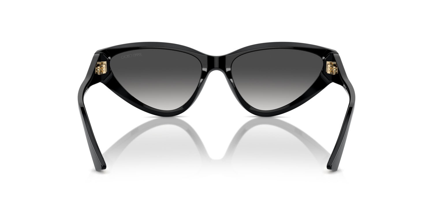 Occhiali da sole Jimmy Choo JC 5019 (50008G) colore nero forma cat eye lenti sfumato grigio