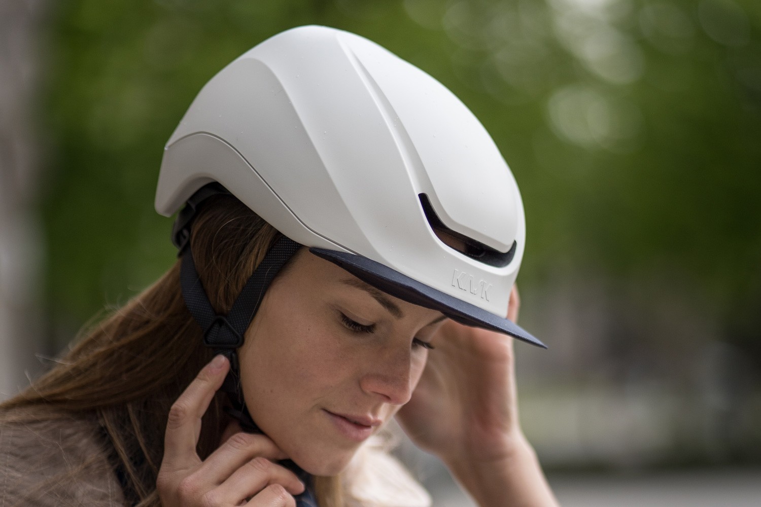 Caschi bici Kask Moebius Ivory CHE00090238 