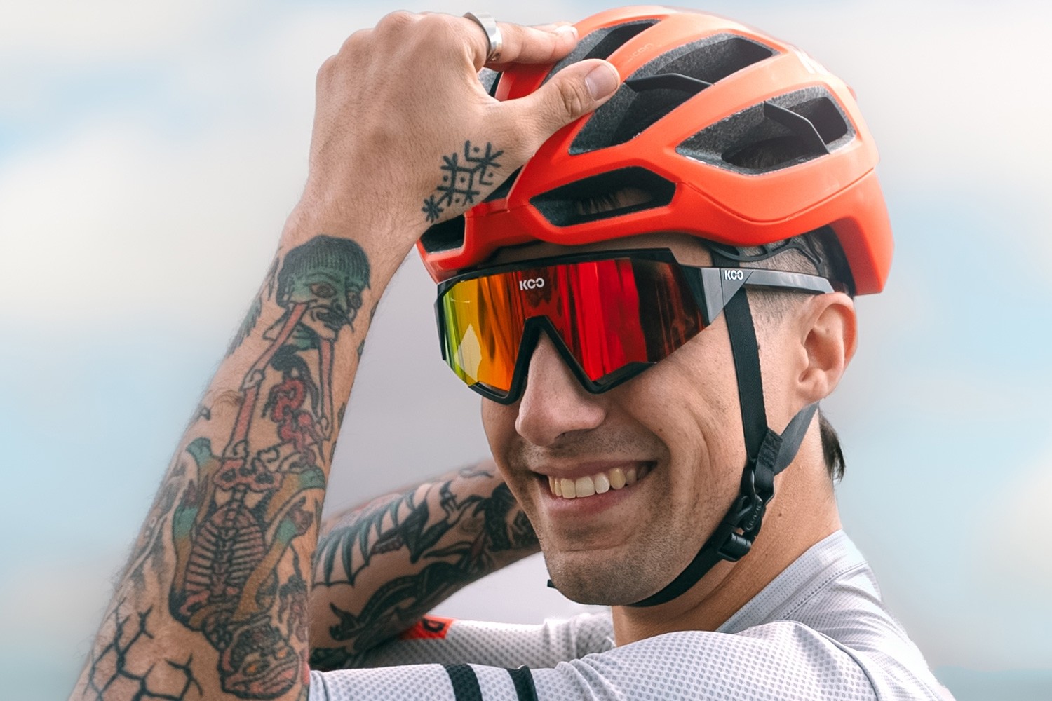 Bike helmets Kask Protone Icon Tangerine matt CHE00097459 