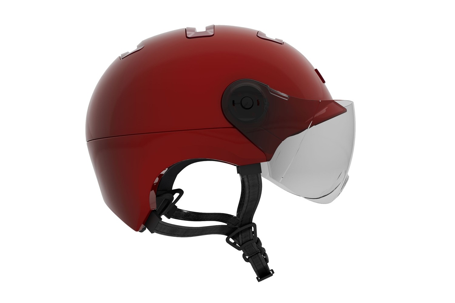 Caschi bici Kask Urban R Bordeaux CHE00085278 