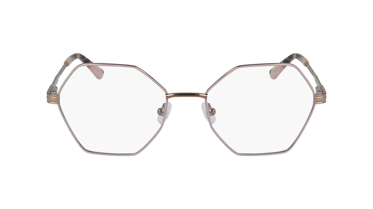 Occhiali da vista Karl Lagerfeld KL316 (710) colore golden amber forma rettangolare 