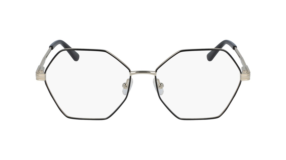 Occhiali da vista Karl Lagerfeld KL316 (718) colore gold shiny forma rettangolare 