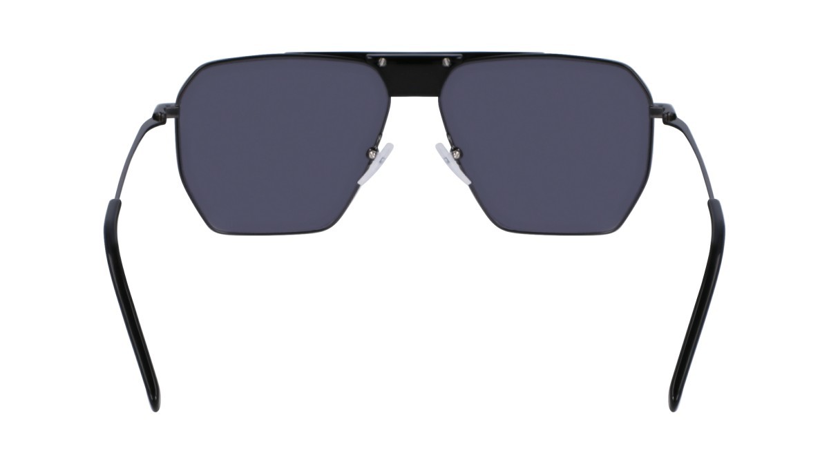 Occhiali da sole Karl Lagerfeld KL350S N (001) colore shiny black forma aviator 