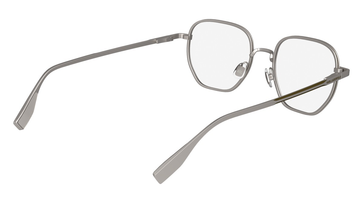 Brillen Karl Lagerfeld KL351 (043) farbe matte light ruthenium form pantos 
