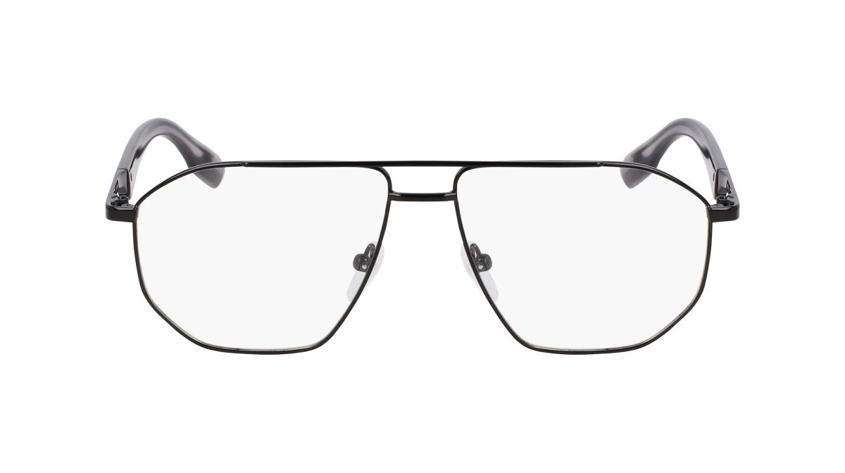 Brillen Karl Lagerfeld KL353 (001) farbe black form aviator 