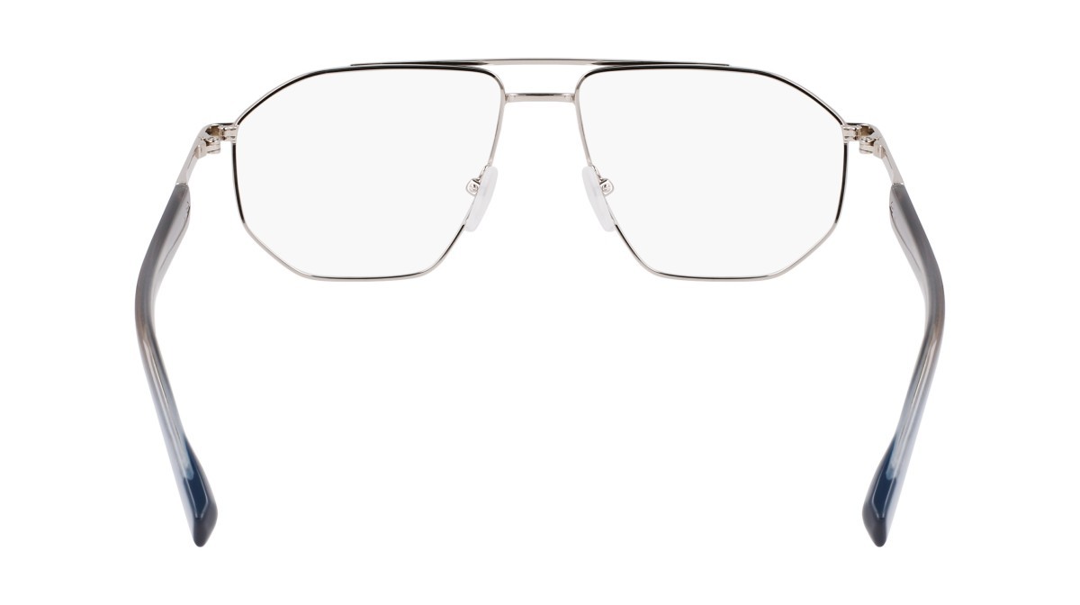 Brillen Karl Lagerfeld KL353 (041) farbe silver form aviator 