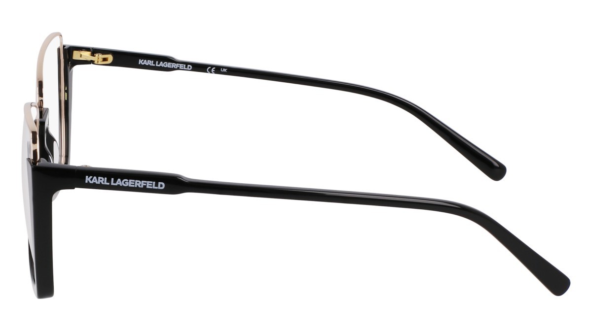 Occhiali da vista Karl Lagerfeld KL355 (001) colore black forma rettangolare 
