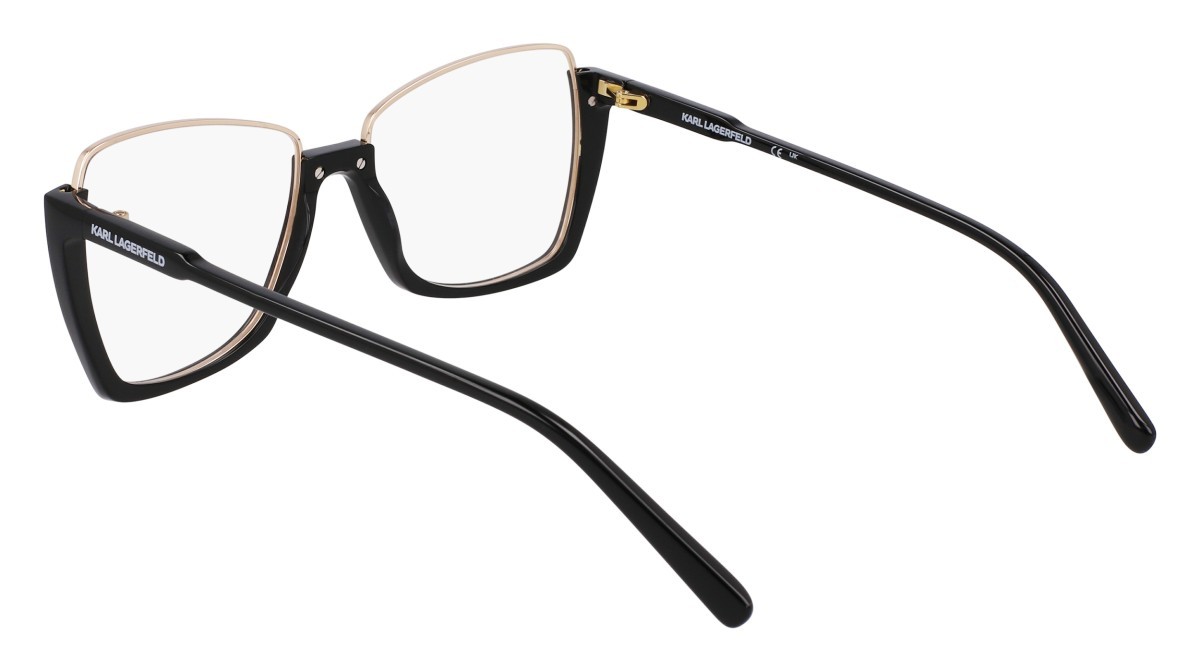 Occhiali da vista Karl Lagerfeld KL355 (001) colore black forma rettangolare 