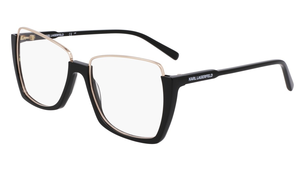 Occhiali da vista Karl Lagerfeld KL355 (001) colore black forma rettangolare 