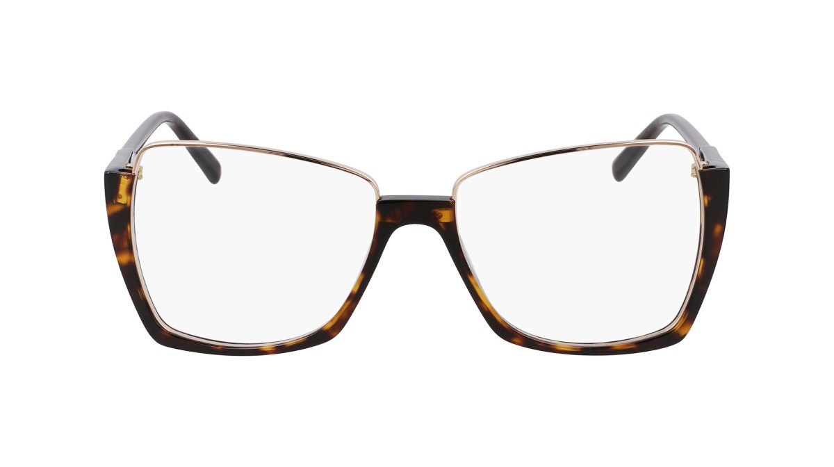 Occhiali da vista Karl Lagerfeld KL355 (242) colore dark tortoise forma rettangolare 