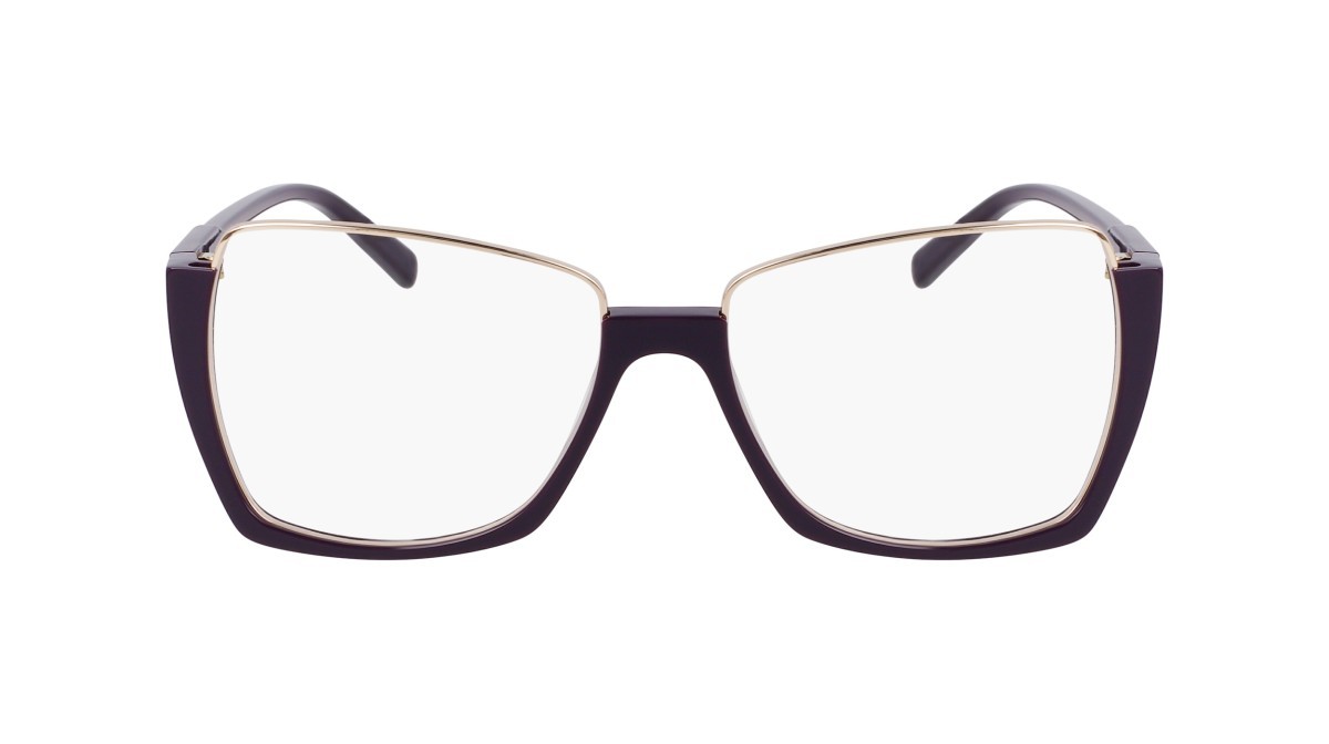 Occhiali da vista Karl Lagerfeld KL355 (500) colore purple forma rettangolare 