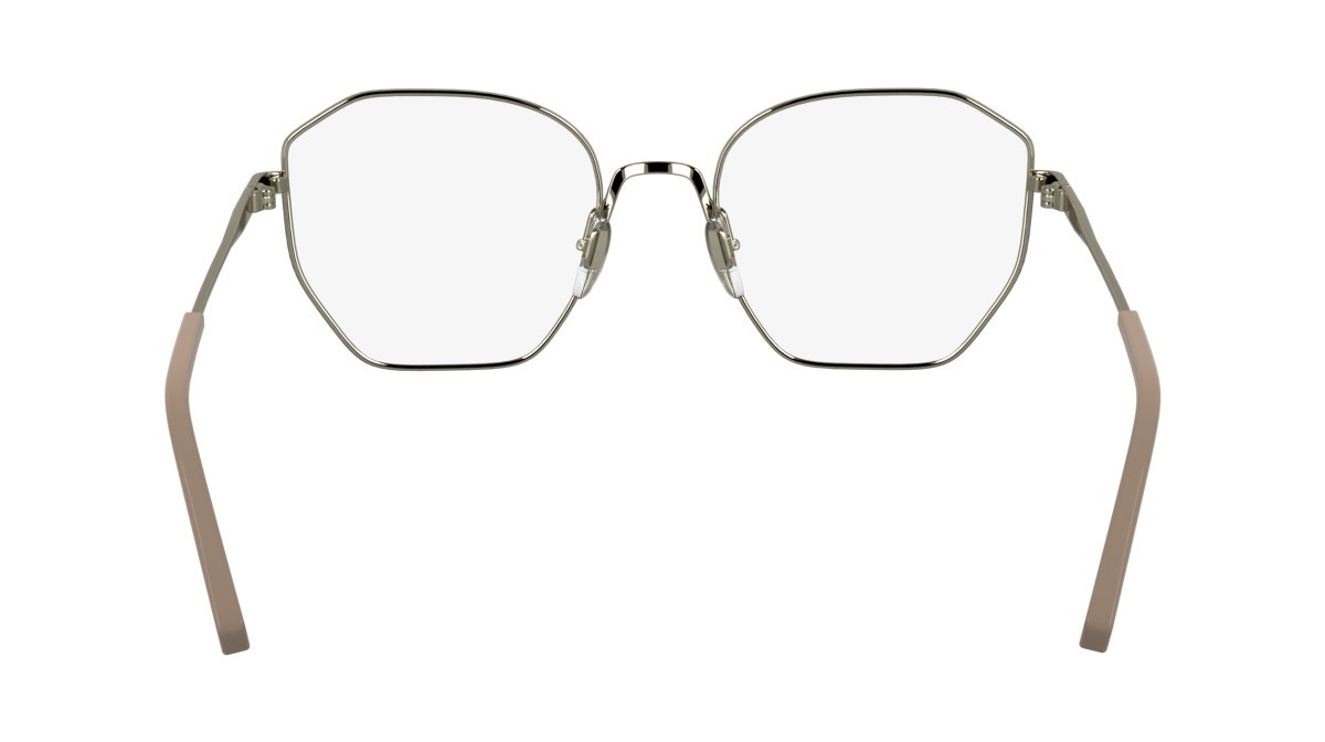 Occhiali da vista Karl Lagerfeld KL356 (264) colore nude/light gold forma rettangolare lenti color 2