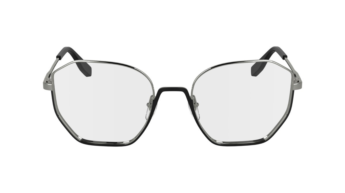 Occhiali da vista Karl Lagerfeld KL356 N (044) colore black/silver forma rettangolare 
