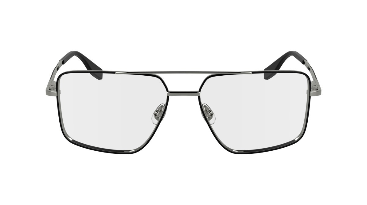 Eyeglasses Karl Lagerfeld KL357 (044) color black/silver shape aviator lenses color 1