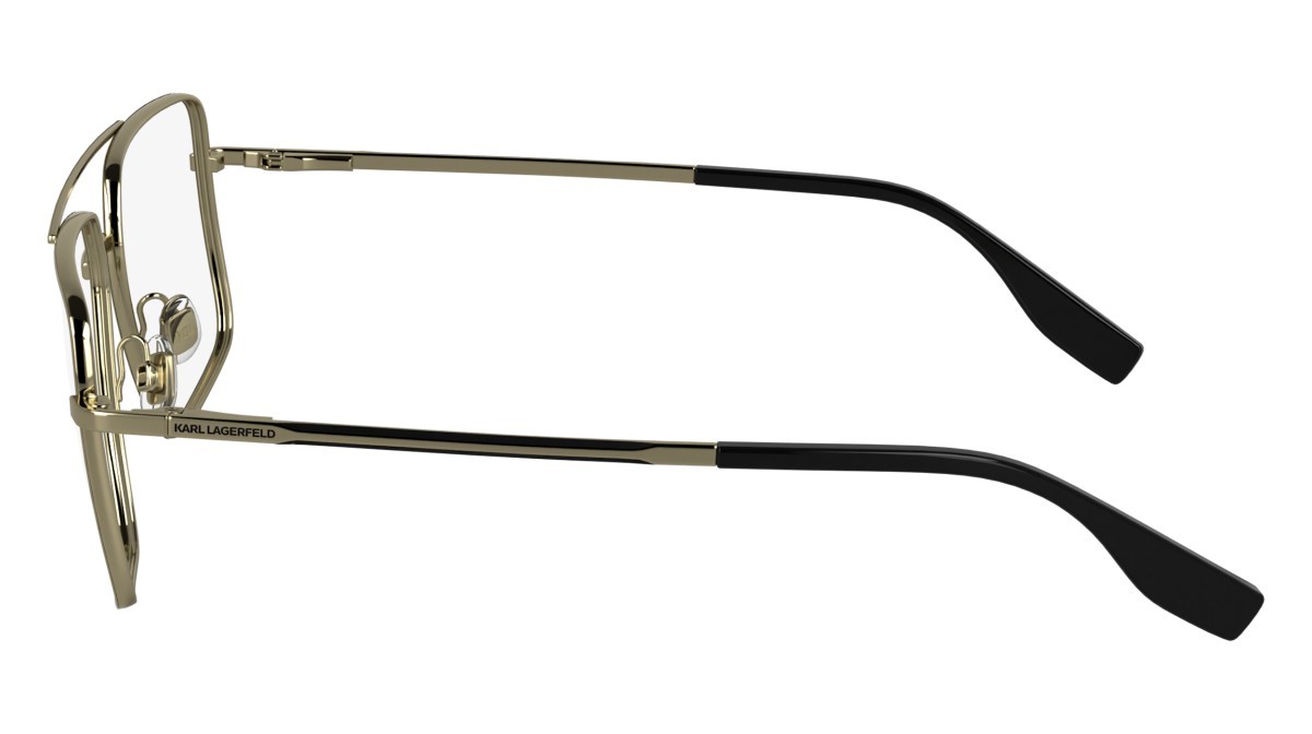 Brillen Karl Lagerfeld KL357 N (714) farbe gold form aviator 