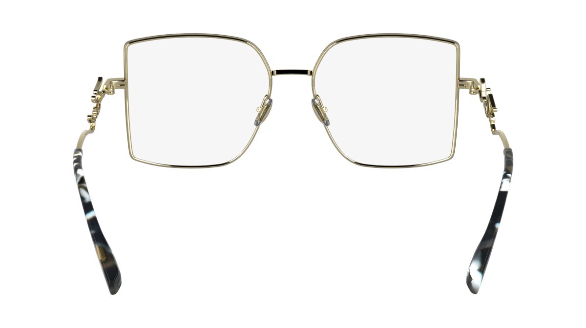 Occhiali da vista Karl Lagerfeld KL359 (714) colore gold shiny forma rettangolare lenti colore - 1