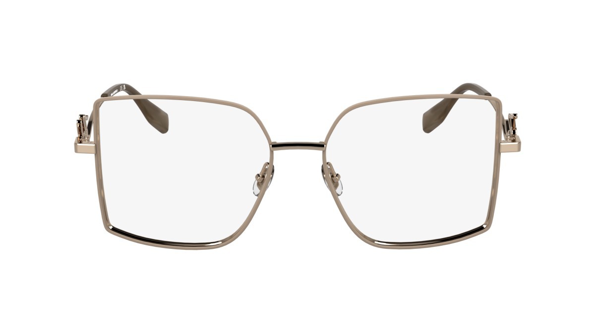 Occhiali da vista Karl Lagerfeld KL359 (770) colore rose gold forma rettangolare lenti colore - 2