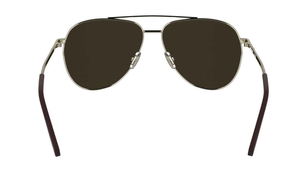 Occhiali da sole Karl Lagerfeld KL360S N (712) colore light gold forma aviator 