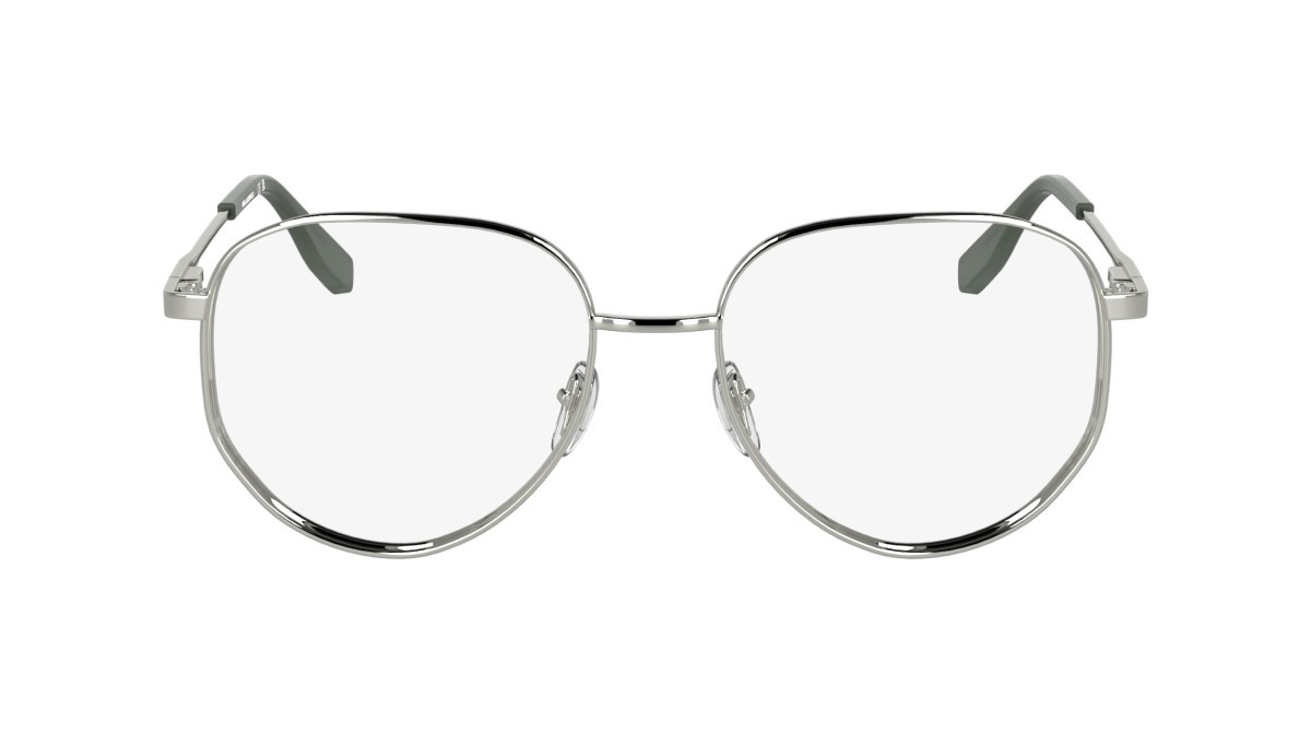 Occhiali da vista Karl Lagerfeld KL361 (040) colore silver forma aviator lenti colore - 4