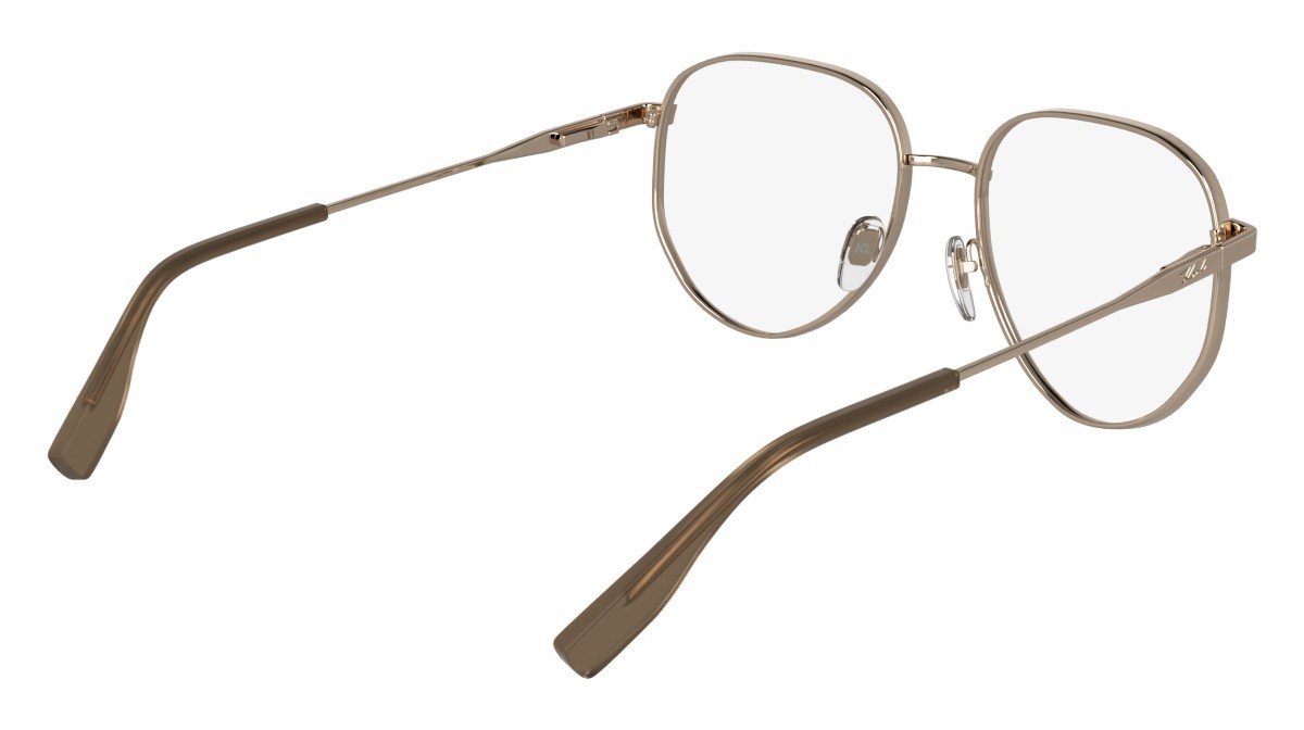 Occhiali da vista Karl Lagerfeld KL361 (770) colore rose gold forma aviator lenti colore - 2