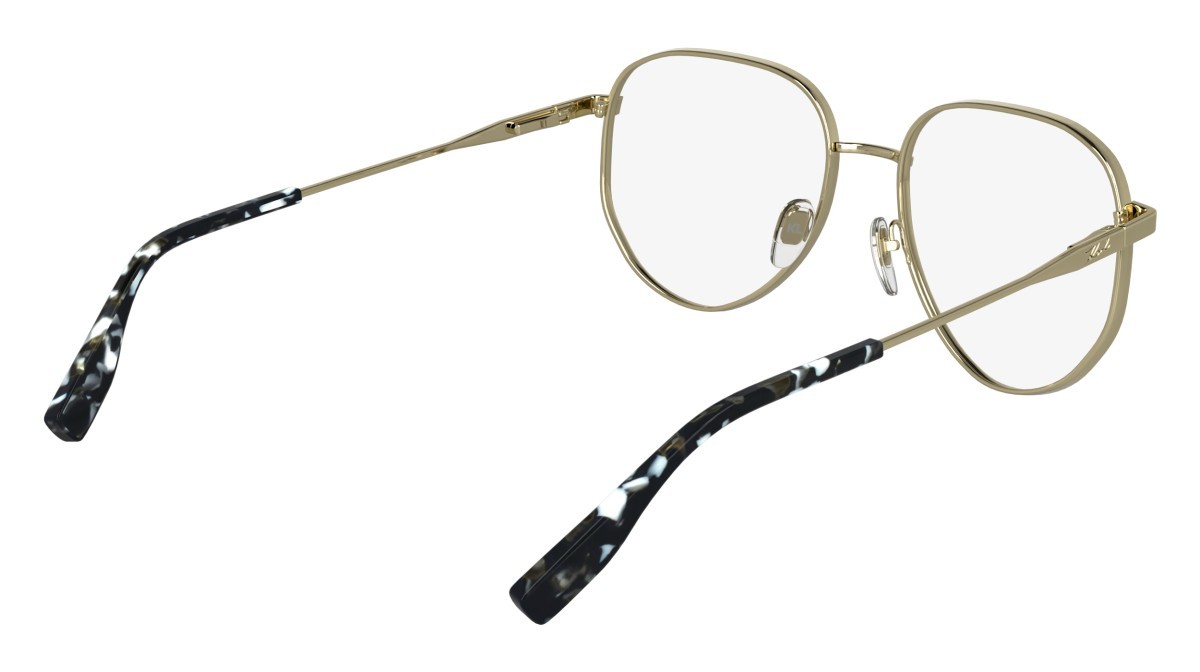 Occhiali da vista Karl Lagerfeld KL361 N (714) colore gold shiny forma aviator 