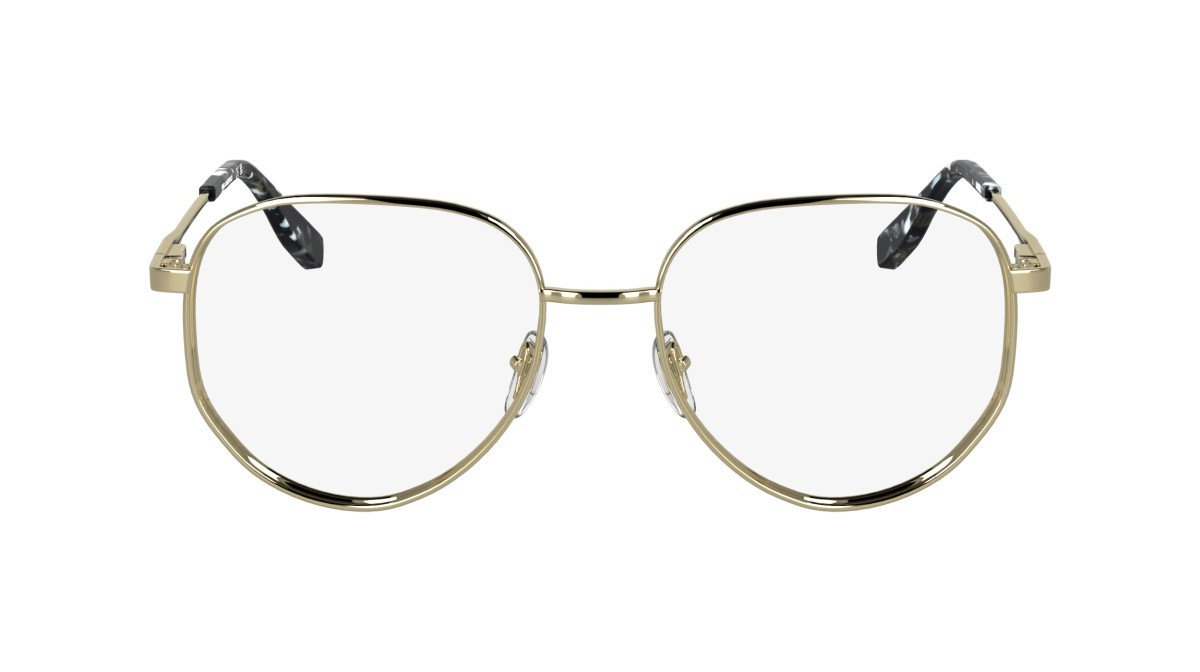 Occhiali da vista Karl Lagerfeld KL361 N (714) colore gold shiny forma aviator 