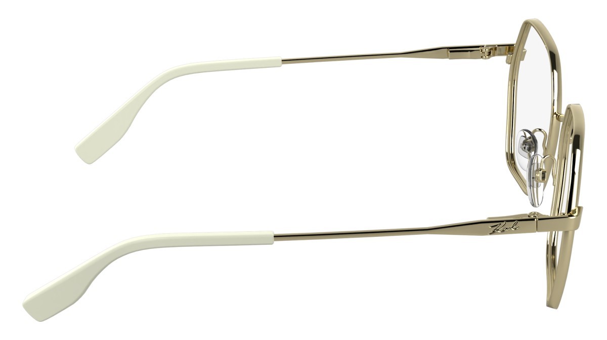 Occhiali da vista Karl Lagerfeld KL363 (715) colore gold forma rettangolare 