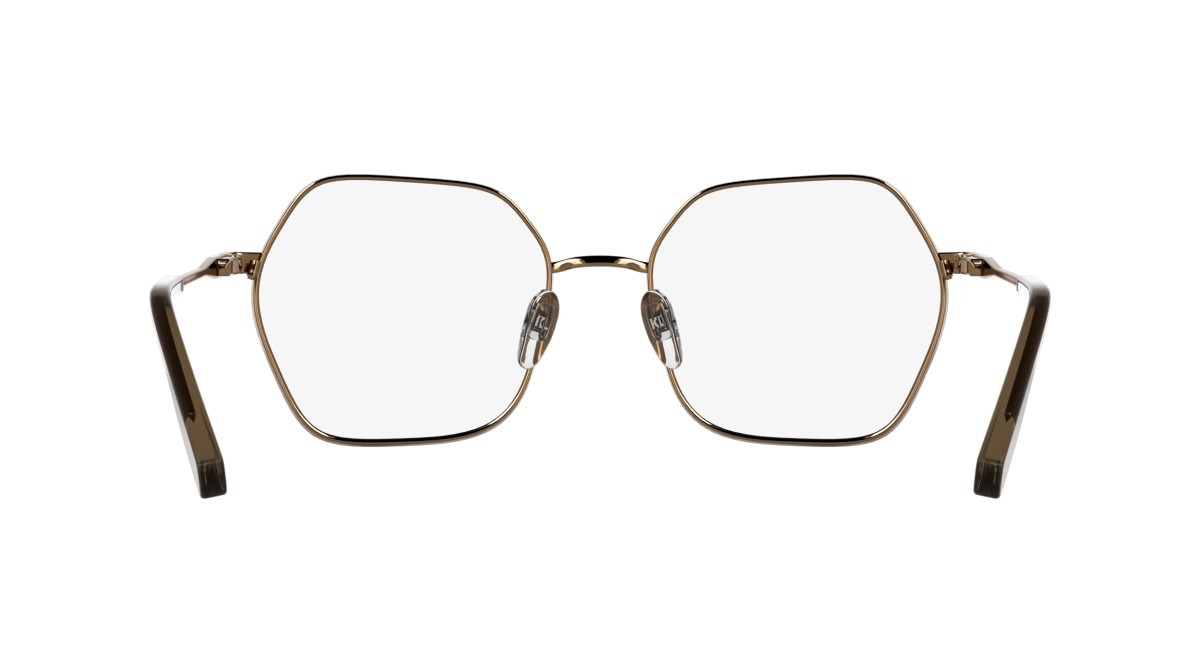 Occhiali da vista Karl Lagerfeld KL363 (717) colore amber gold forma rettangolare 