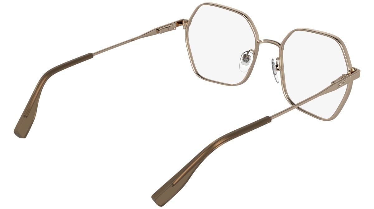 Occhiali da vista Karl Lagerfeld KL363 (770) colore rose gold forma rettangolare 