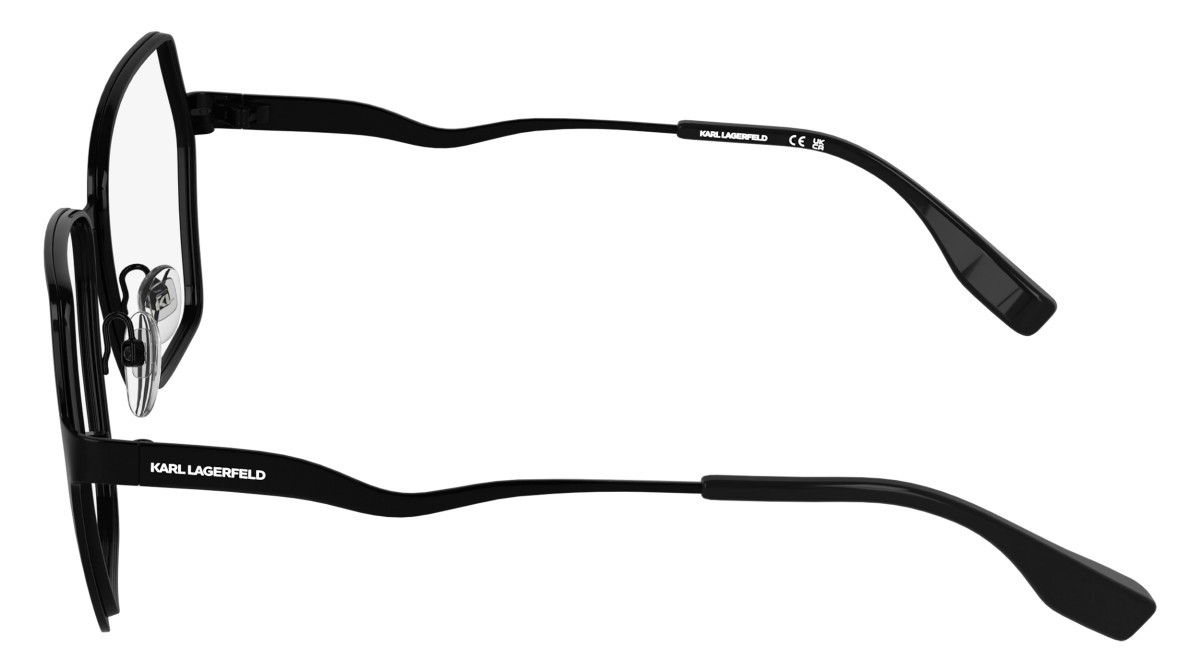 Occhiali da vista Karl Lagerfeld KL368 (001) colore black forma rettangolare 