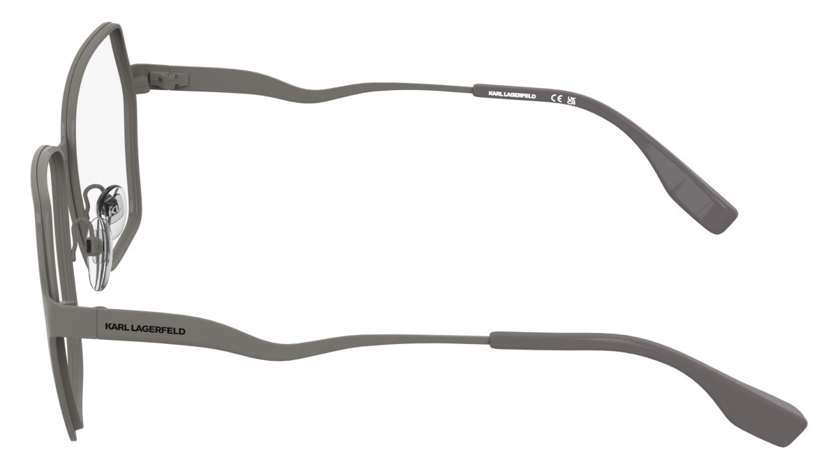 Occhiali da vista Karl Lagerfeld KL368 (265) colore beige forma rettangolare 