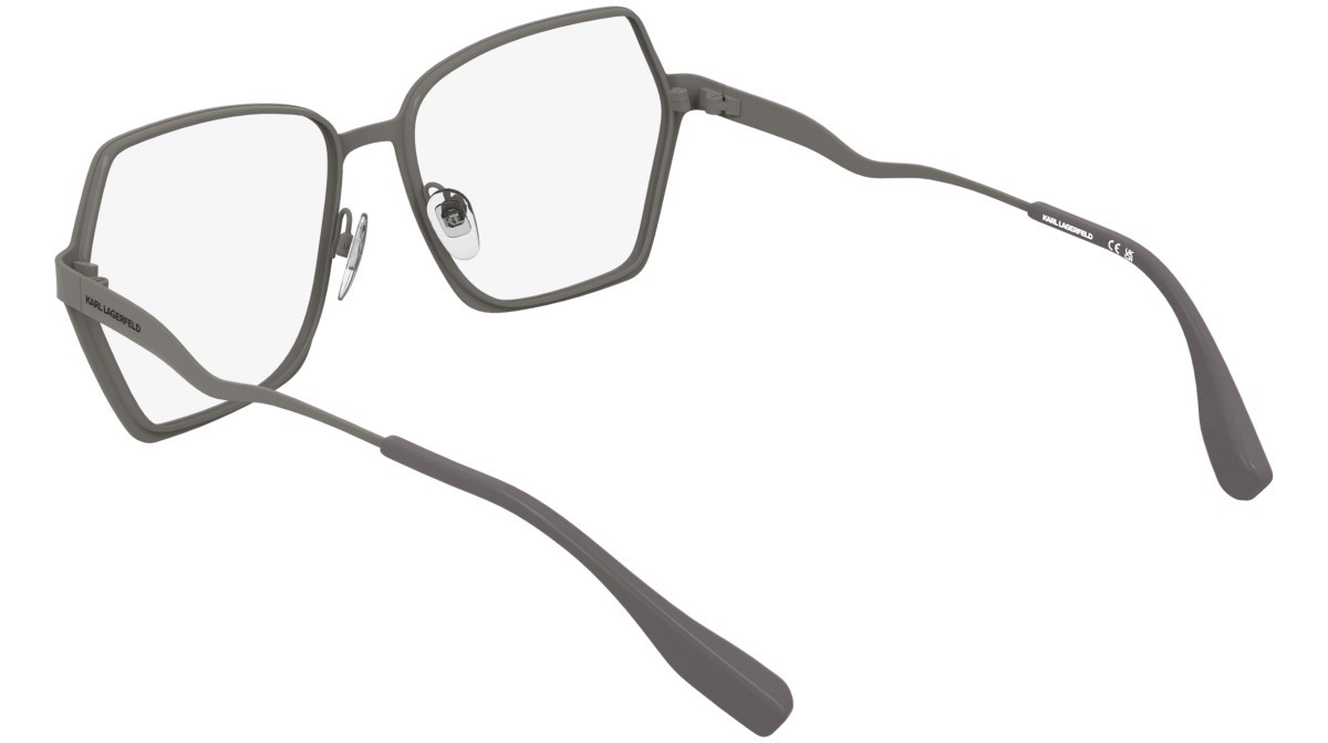 Occhiali da vista Karl Lagerfeld KL368 (265) colore beige forma rettangolare 