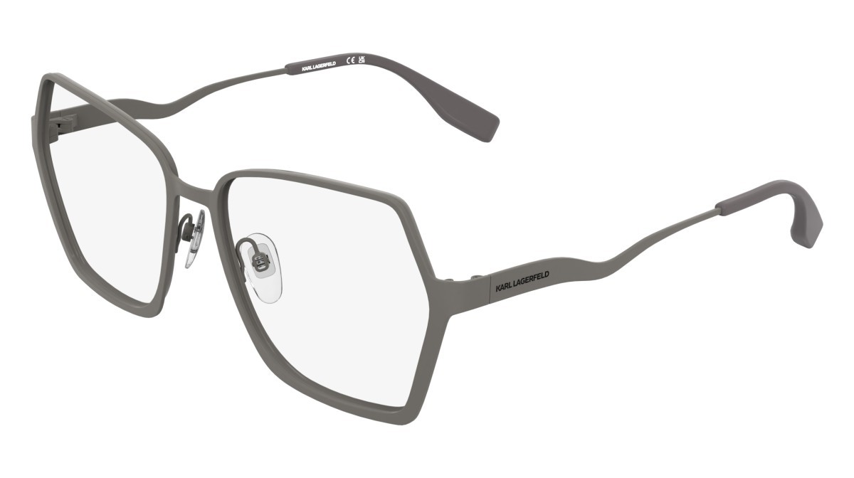Occhiali da vista Karl Lagerfeld KL368 (265) colore beige forma rettangolare 