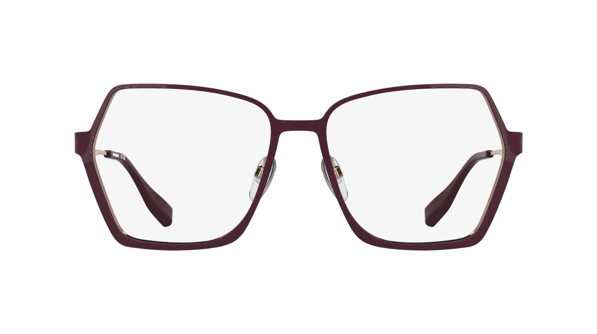 Occhiali da vista Karl Lagerfeld KL368 (605) colore wine/rose gold forma rettangolare 
