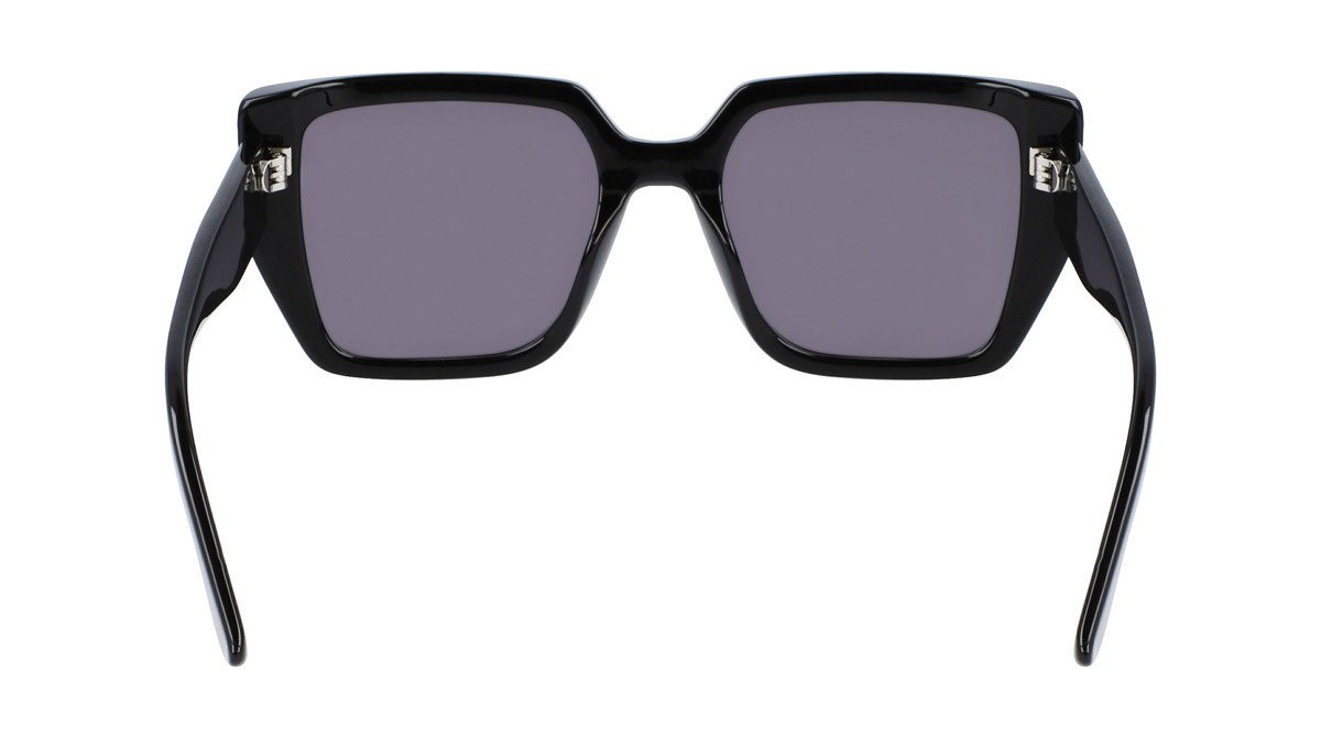 Occhiali da sole Karl Lagerfeld KL6036S (007) colore black w/pattern forma rettangolare 