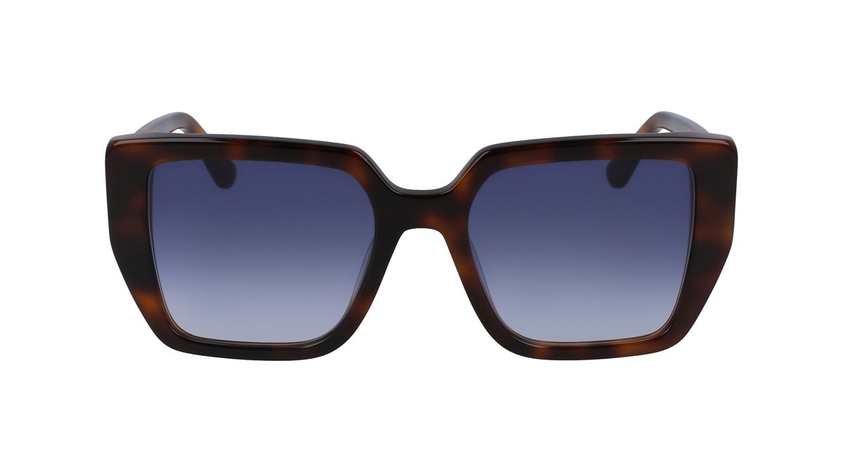 Occhiali da sole Karl Lagerfeld KL6036S (215) colore tortoise forma rettangolare 