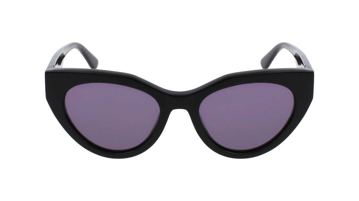 Sonnenbrillen Karl Lagerfeld KL6047S (001) farbe black form cat-eye 