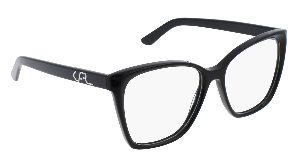 Eyeglasses Karl Lagerfeld KL6050 (001) color black shape rectangle 