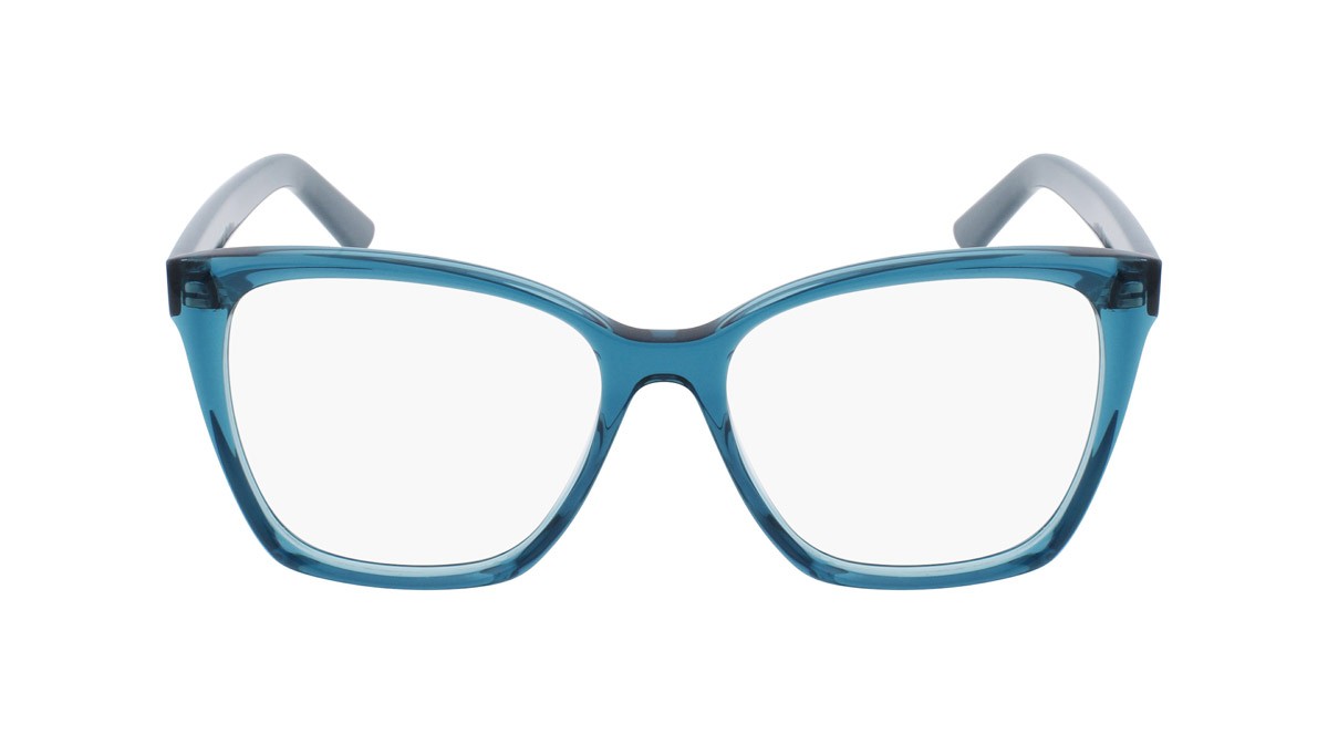 Occhiali da vista Karl Lagerfeld KL6050 (425) colore petrol forma rettangolare 
