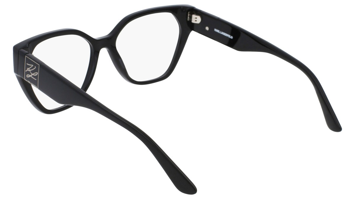 Eyeglasses Karl Lagerfeld KL6053 (001) color black shape rectangle 