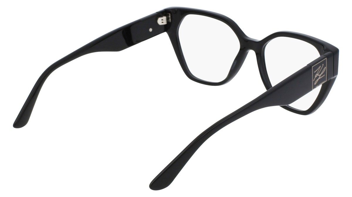 Eyeglasses Karl Lagerfeld KL6053 (001) color black shape rectangle 