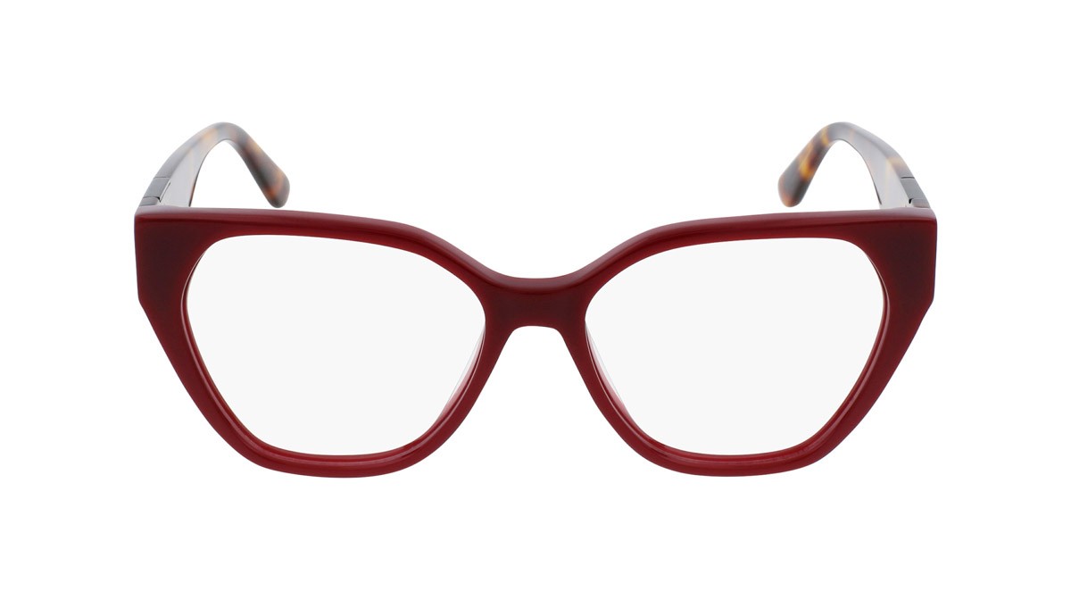 Occhiali da vista Karl Lagerfeld KL6053 (604) colore burgundy forma rettangolare 
