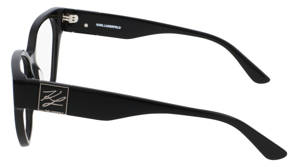 Eyeglasses Karl Lagerfeld KL6053 N (001) color black shape rectangle 