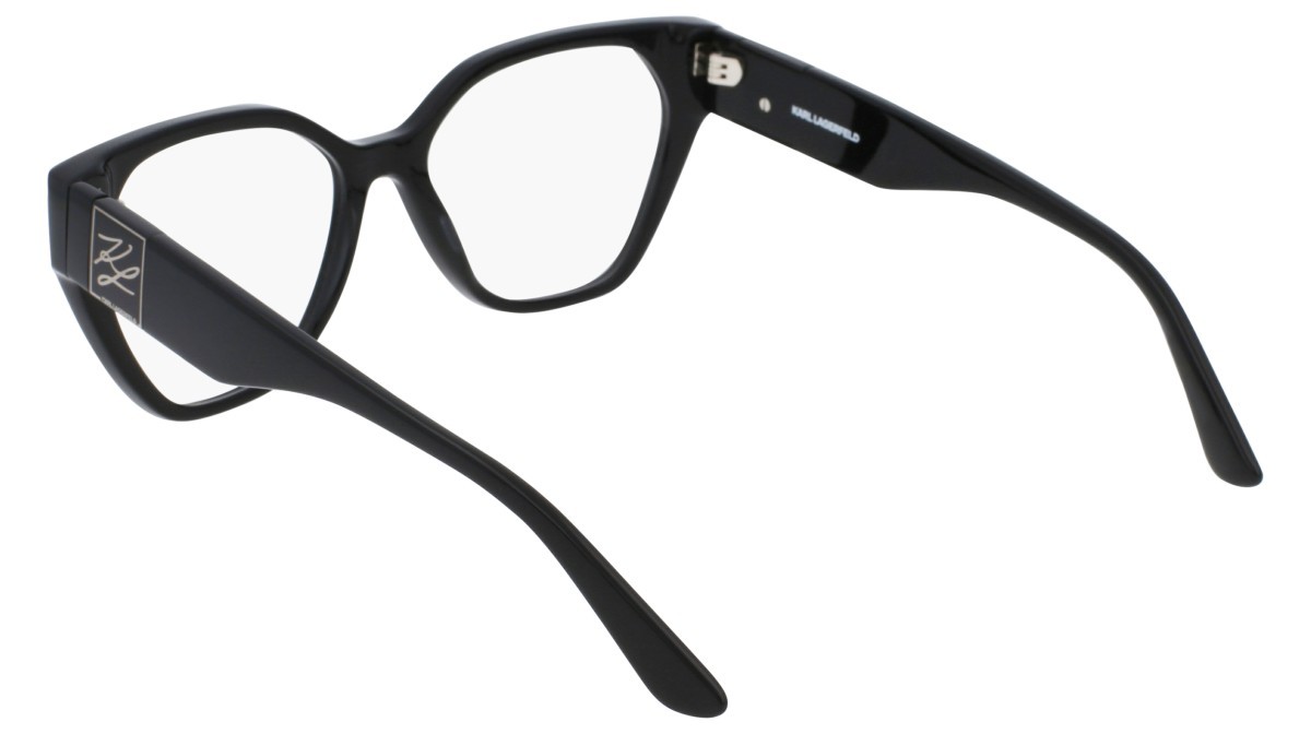 Eyeglasses Karl Lagerfeld KL6053 N (001) color black shape rectangle 