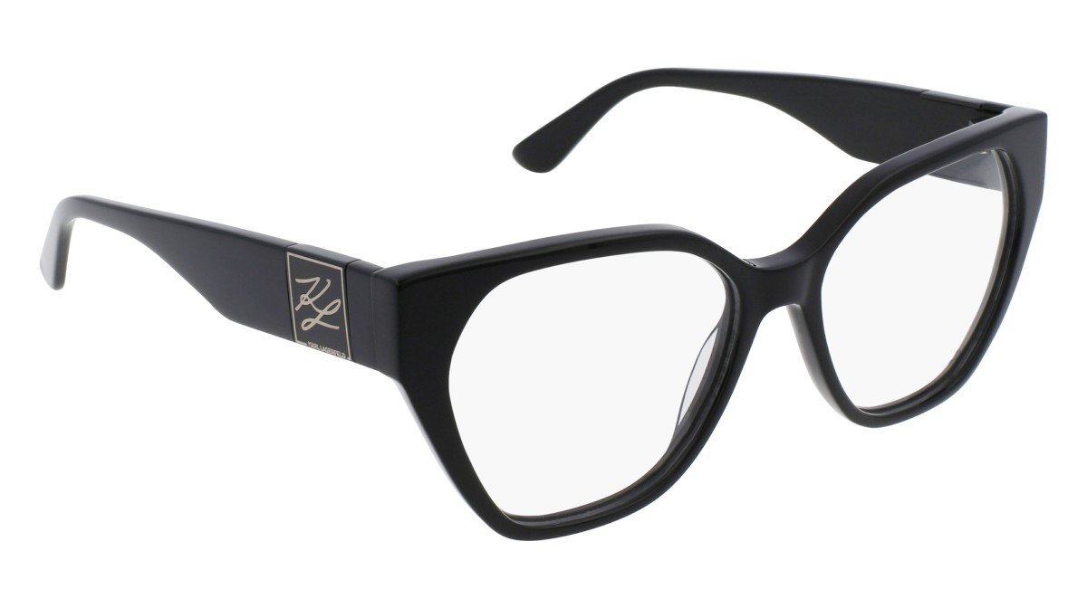 Eyeglasses Karl Lagerfeld KL6053 N (001) color black shape rectangle 